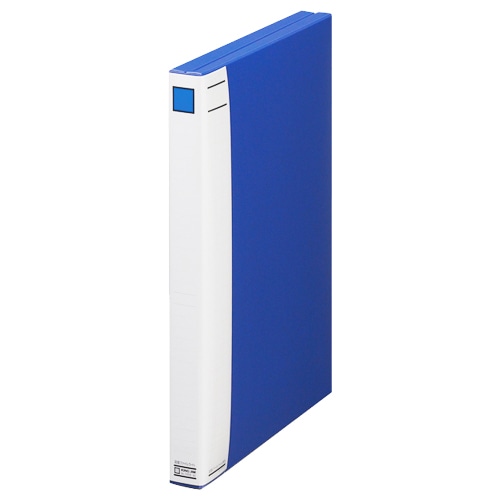 キングジム 図面ファイルライト A2 2つ折 収納幅15mm ライトPP表紙(青) 3182N 1セット(5冊)