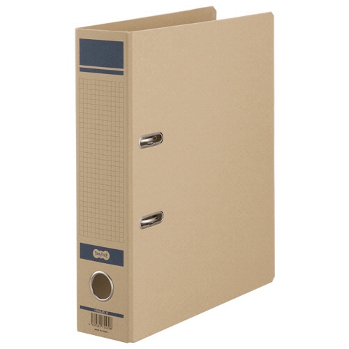 TANOSEE 保存用レバー式アーチファイルN A4タテ 580枚収容 58mmとじ 背幅77mm 青 1セット(12冊)