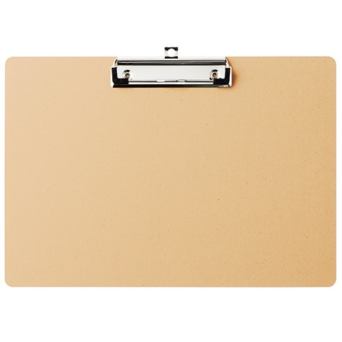 デリ MDFクリップボード コーティングタイプ A4ヨコ MDF-A4YC 1セット(10枚)
