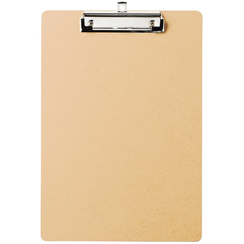 デリ　ＭＤＦクリップボード　コーティングタイプ　Ａ４タテ　ＭＤＦ－Ａ４ＴＣ　１セット（１０枚）