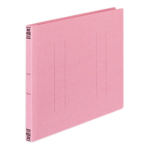 コクヨ フラットファイル(間伐材使用) A4ヨコ 150枚収容 背幅18mm ピンク フ-VK15P 1セット(10冊)