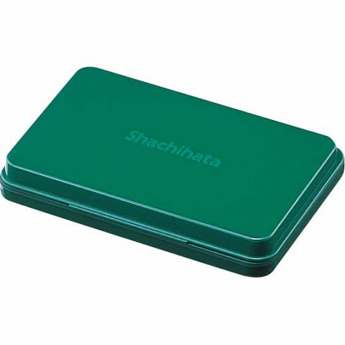 シヤチハタ スタンプ台 中形 緑 HGN-2-G 1セット(3個)