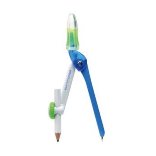 ソニック スーパーコンパス くるんパス 鉛筆用 青 SK-767-B 1セット(5個)