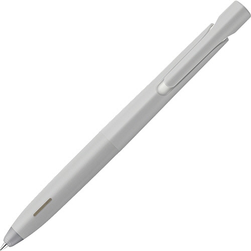 ゼブラ 油性ボールペン ブレン 0.5mm 黒 (軸色:グレー) BAS88-GR 1セット(10本)