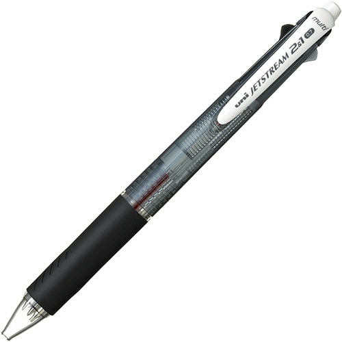 三菱鉛筆 多機能ペン ジェットストリーム2&1 0.7mm (軸色:黒) MSXE350007.24 1セット(10本)