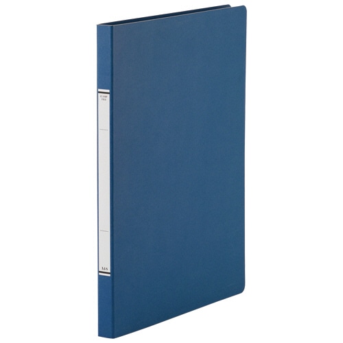 ＴＡＮＯＳＥＥ　クランプファイルＮ（紙表紙）　Ａ４タテ　１００枚収容　１０ｍｍとじ　背幅１８ｍｍ　青　１セット（２０冊）