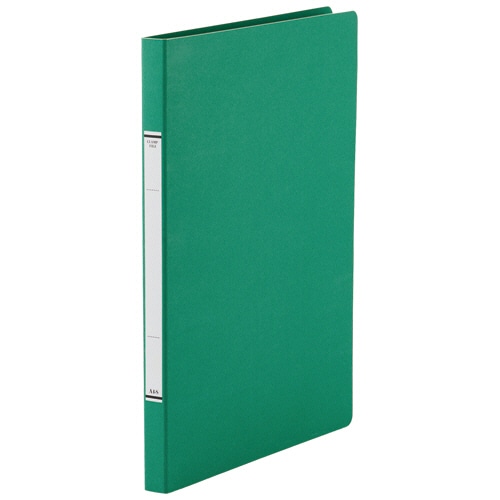 ＴＡＮＯＳＥＥ　クランプファイルＮ（紙表紙）　Ａ４タテ　１００枚収容　１０ｍｍとじ　背幅１８ｍｍ　緑　１セット（２０冊）