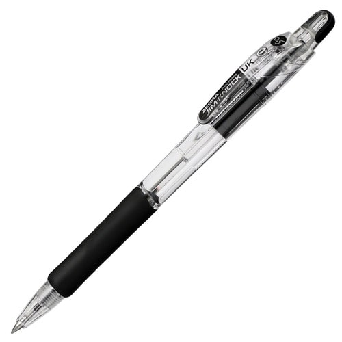 ゼブラ 油性ボールペン ジムノックUK 0.5mm 黒 BNS10-BK 1セット(10本)