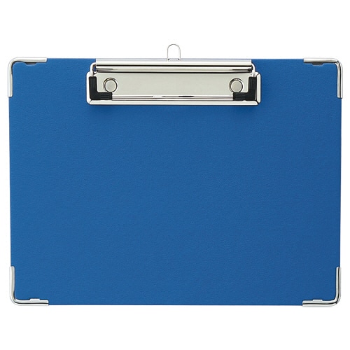 TANOSEE 用箋挟 B4ヨコ ブルー 1セット(20枚)