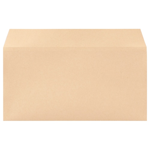 寿堂 プリンター専用封筒 横型長3 85g/m2 クラフト 31902 1セット(500枚:50枚×10パック)