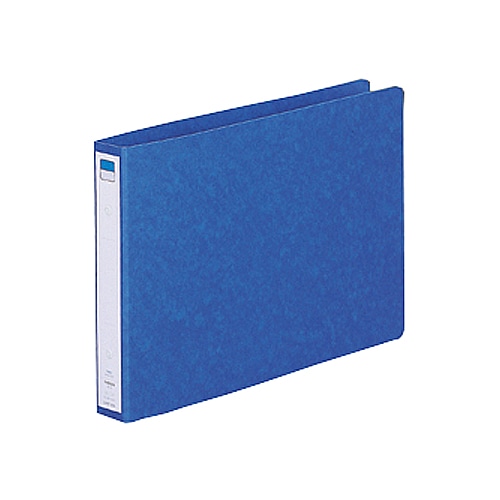 リヒトラブ リングファイル(ツイストリング) A4ヨコ 2穴 200枚収容 リング内径25mm 背幅35mm 藍 F-833UN-5 1セット(10冊)