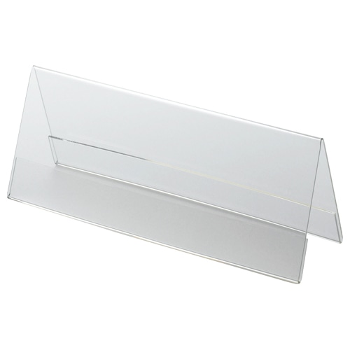 クルーズ アクリル製カード立て V型 大 200×76mm CRV791134 1セット(10個)