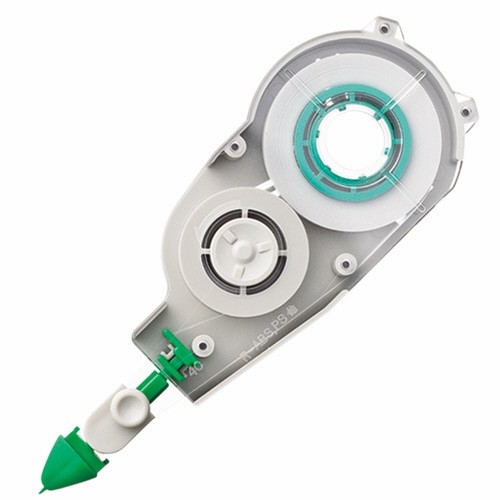 トンボ鉛筆 修正テープ モノCX用カートリッジCR4 4.2mm幅×12m 緑 CT-CR4 1セット(10個)