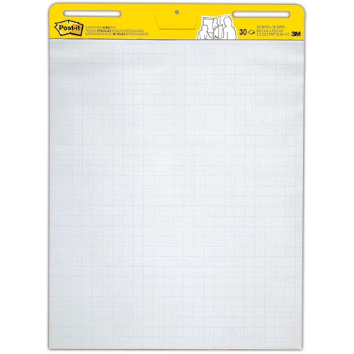 3M ポスト・イット イーゼルパッド 762×635mm ホワイト(方眼罫入) EASEL560 1セット(2冊)