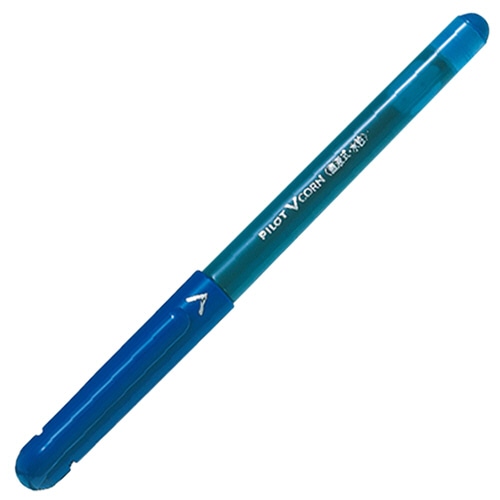 パイロット 水性ボールペン Vコーン 極細0.5mm ブルー LVE-10EF-L 1セット(10本)