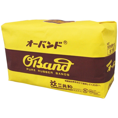 共和 オーバンド #16 内径38mm 500g入/袋 業務用パック GG-015 1セット(5袋)