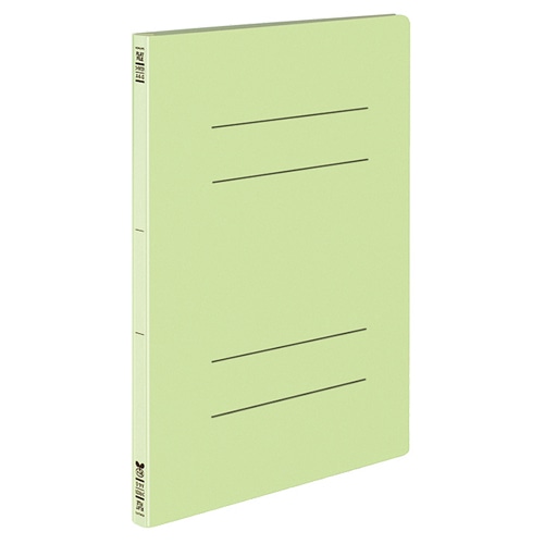 コクヨ フラットファイル(オール紙) A4タテ 100枚収容 背幅18mm 緑 フ-RK10NG 1セット(10冊)