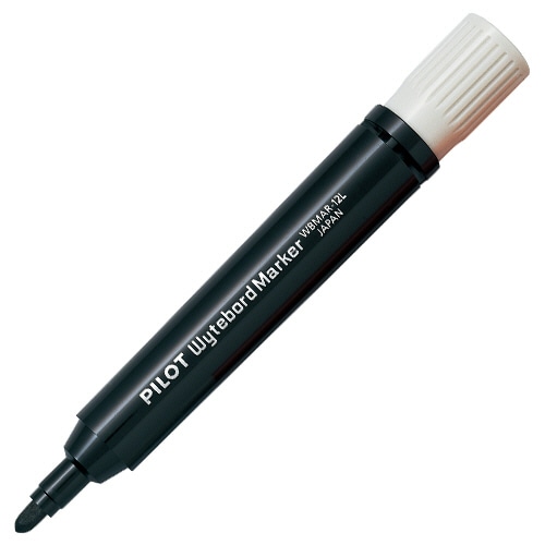 パイロット ホワイトボードマーカー補充タイプ 中字・大型 ブラック WBMAR-12L-B 1セット(10本)