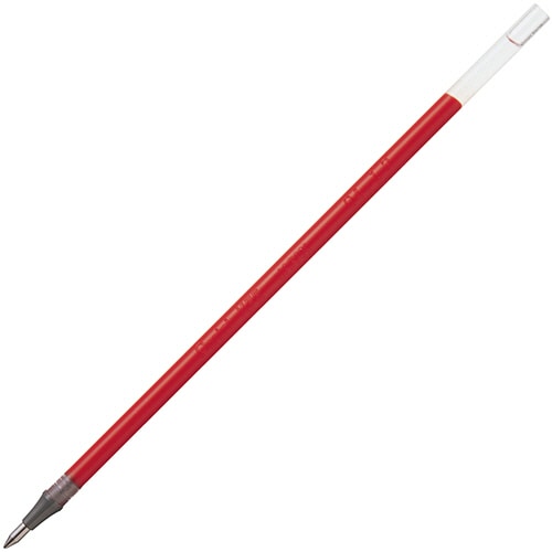 ぺんてる ゲルインクボールペン替芯 0.5mm 赤 ハイブリッド用 KF5-B 1セット(10本)