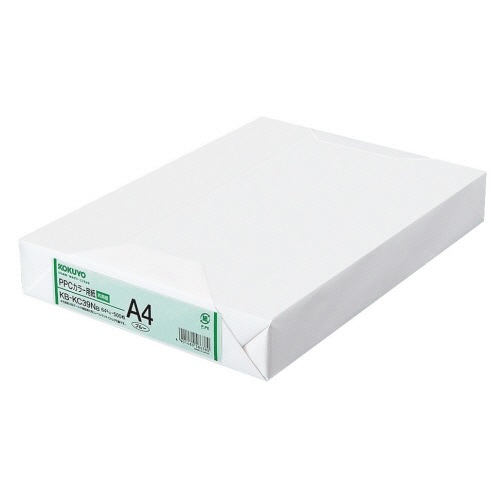 コクヨ PPCカラー用紙(共用紙) A4 青 KB-KC39NB 1セット(2500枚:500枚×5冊)