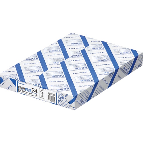 コクヨ KB用紙(共用紙) B4 KB-34N 1箱(2500枚:500枚×5冊)