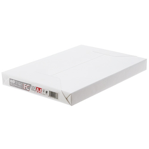 TANOSEE αエコペーパー タイプFC A4 厚口 105g 1セット(1500枚:250枚×6冊)