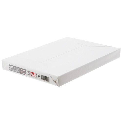 TANOSEE αエコペーパー タイプFC A4 特厚口 128g 1セット(1200枚:200枚×6冊)