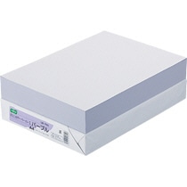 TANOSEE αエコカラーペーパーII A4 パープル 1セット(2500枚:500枚×5冊)