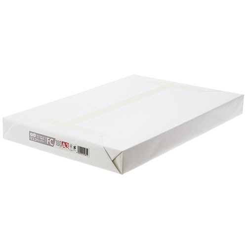 TANOSEE αエコペーパー タイプFC A3 超厚口 180g 1セット(800枚:200枚×4冊)