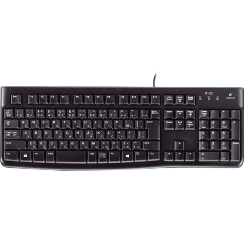 ロジクール キーボード k120 ブラック K120 1セット(5台)
