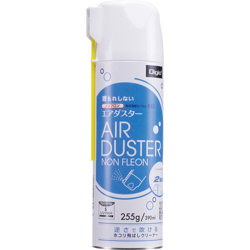 ナカバヤシ　ノンフロンエアダスター　２ＷＡＹタイプ　３９０ｍＬ　ＤＧＣ－ＪＢ１２　１セット（２４本）