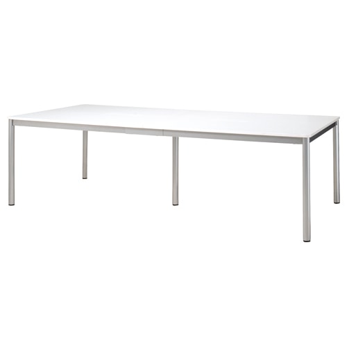 エランサ (N)ミーティングテーブル 幅2400×奥行1200mm ホワイト LBMC-2412 1台
