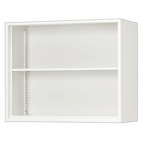 エランサ (N)スチール収納庫 上置専用 オープン型 高さ730mm ホワイト MST073-O 1台