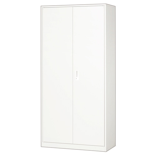 エランサ (N)スチール収納庫 一体型 両開き型 高さ1850mm ホワイト MST185B-H 1台