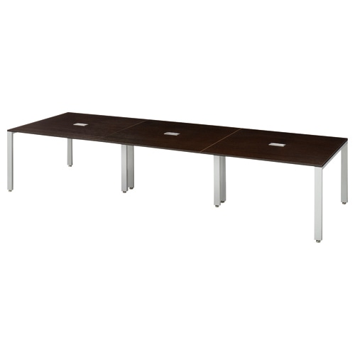 エランサ (N)ジョイントテーブル 幅3600×奥行1200mm ダークブラウン LBJ-3612DB 1台