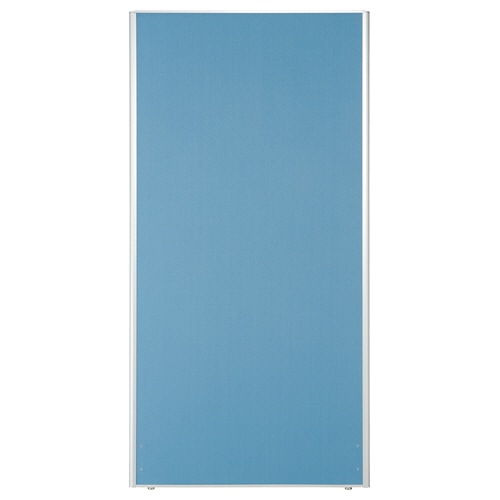 エランサ (N)パーティション クロスタイプ マグネット対応 幅1200×奥行24×高さ1800mm ブルー LPM-180120-BL 1枚