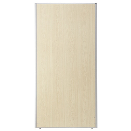 エランサ (N)パーティション スチールタイプ 幅900×高さ1800mm 木目調(ナチュラル) LP24-180090-SPN 1枚
