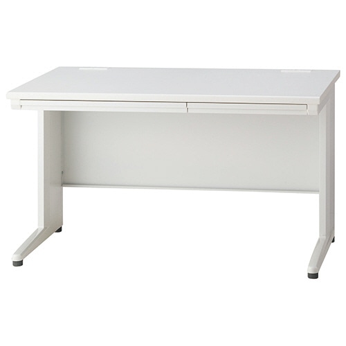 エランサ (N)オフィスデスク 平デスク 幅1200mm ホワイト TKDS-N127F-WW 1台