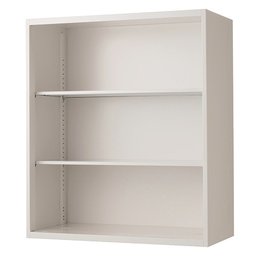 ライオン事務器 (N)LEOオフィスユニット オープン 上置き 3段 幅900×奥行450×高さ1050mm ホワイト LEW-11K 1台