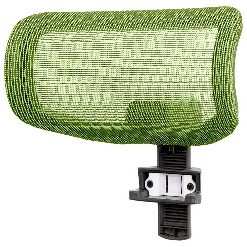 ライオン事務器 (N)LEO メッシュチェアー用ヘッドレスト グリーン(組立設置込) HE-1900-GR 1個