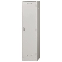ライオン事務器 (N)LEO ロッカー 1人用 ニューグレー(組立設置込) LE-1N 1台