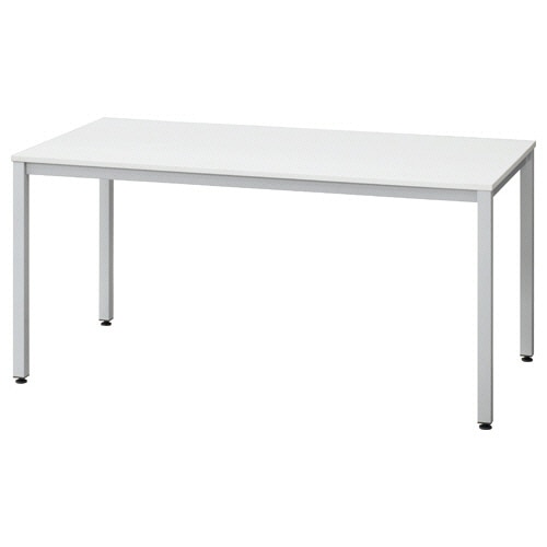 エランサ (N)スクエアテーブル 幅1500×奥行750mm ホワイト(お客様組立) LBS-1575WH 1台