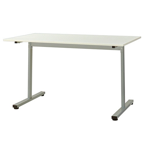 エランサ (N)ミーティングテーブル T字脚 幅1200×奥行750mm ホワイト(お客様組立) LBT-N1275WH 1台