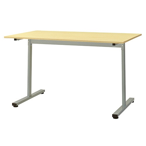 エランサ (N)ミーティングテーブル T字脚 幅1200×奥行750mm ナチュラル(お客様組立) LBT-N1275NA 1台