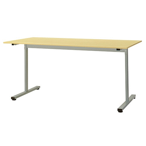 エランサ (N)ミーティングテーブル T字脚 幅1500×奥行750mm ナチュラル(お客様組立) LBT-N1575NA 1台