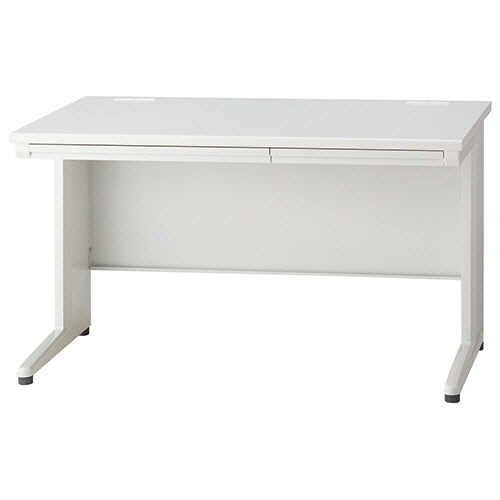 エランサ (N)オフィスデスク 平デスク 幅1200mm ホワイト(組立設置込) TKDS-N127F-WW 1台