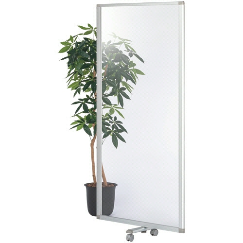 エランサ (N)パネルスクリーン 連結型 幅900×高さ1800mm アクリル 透明 (お客様組立) CPS-1809R-AC 1台