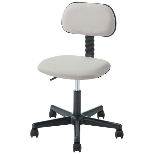 ＹＡＭＡＺＥＮ　ワークチェア　布張りタイプ　肘なし　布張　グレー　ＨＯＡ－１９５（ＡＧＹ）　１セット（４脚）