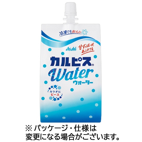アサヒ飲料 カルピスウォーター 300g パウチ(口栓付) 1セット(60本:30本×2ケース)