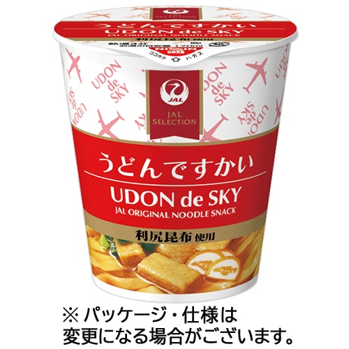 JALUX JALセレクション うどんですかい 37g 1ケース(15食)
